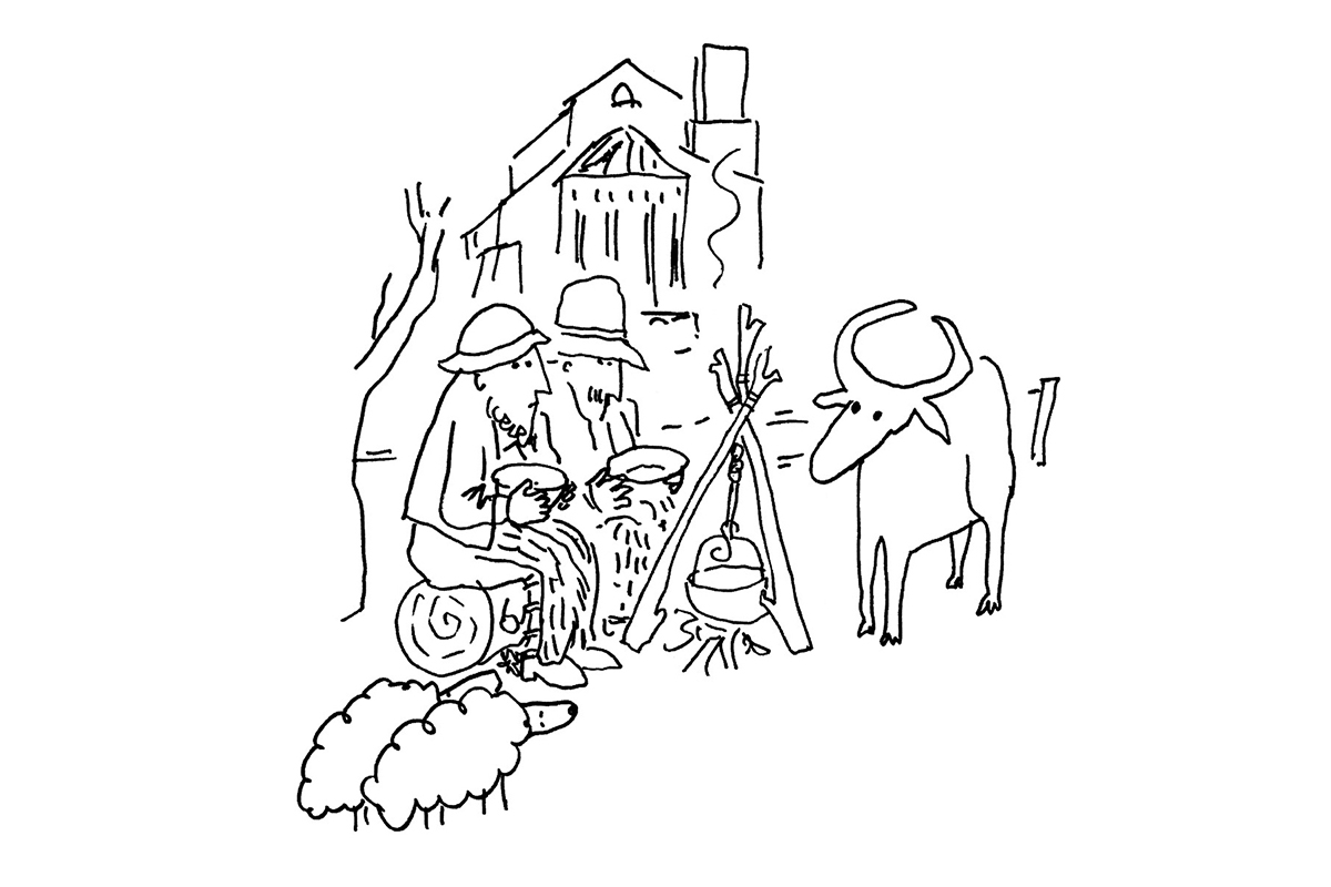 Cowboys Feeling Guilty About Eating The Stew