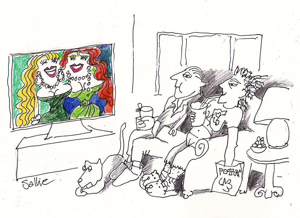 Real Housewife Watching Real Housewives of Beverly Hills