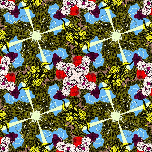 James Roper Textile – Vector Illustration Pattern