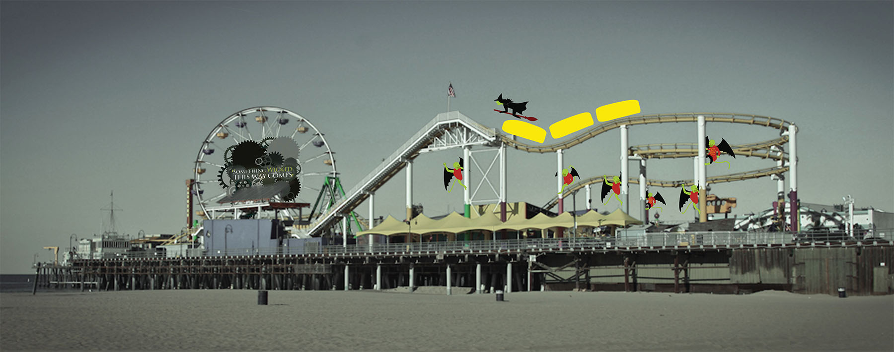 "Wicked" Roller Coaster Application