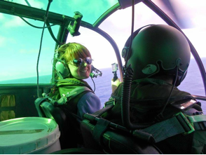 my first ever helicopter ride back to the mainland of Mauritius after leaving Round Island. What an experience! 