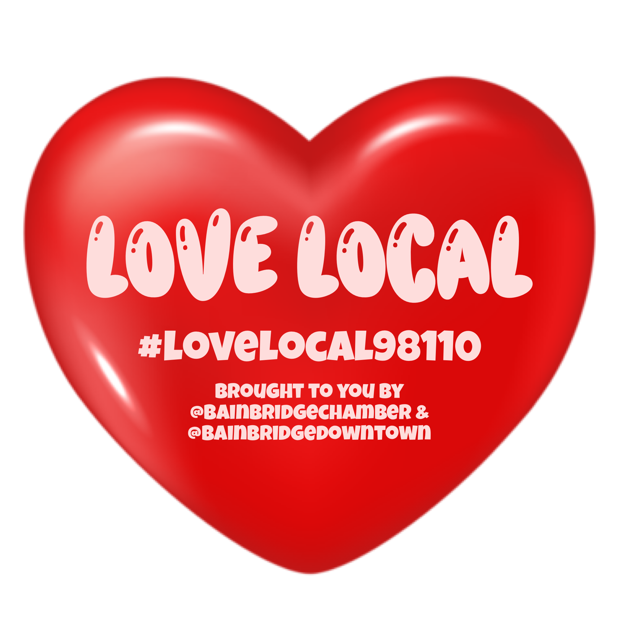 Bainbridge Island "Love Local" 25% Off in February
