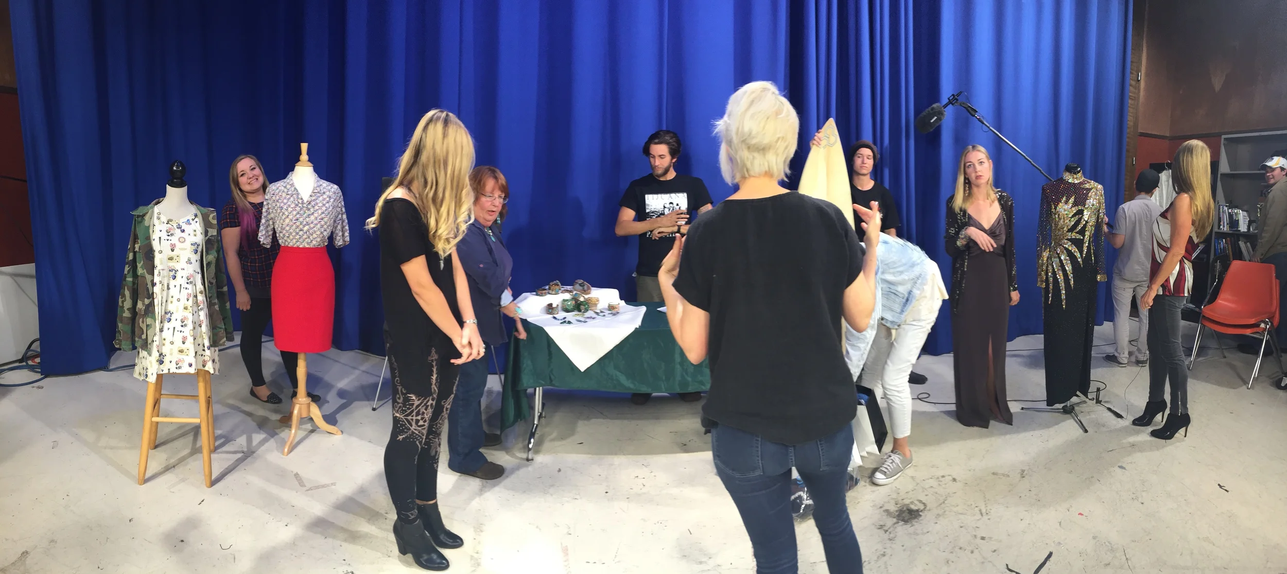 Filming at Cuesta College