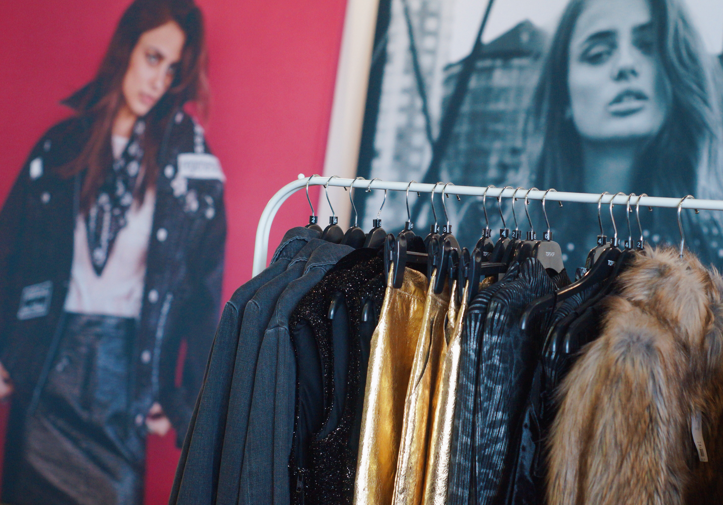 Topshop rack
