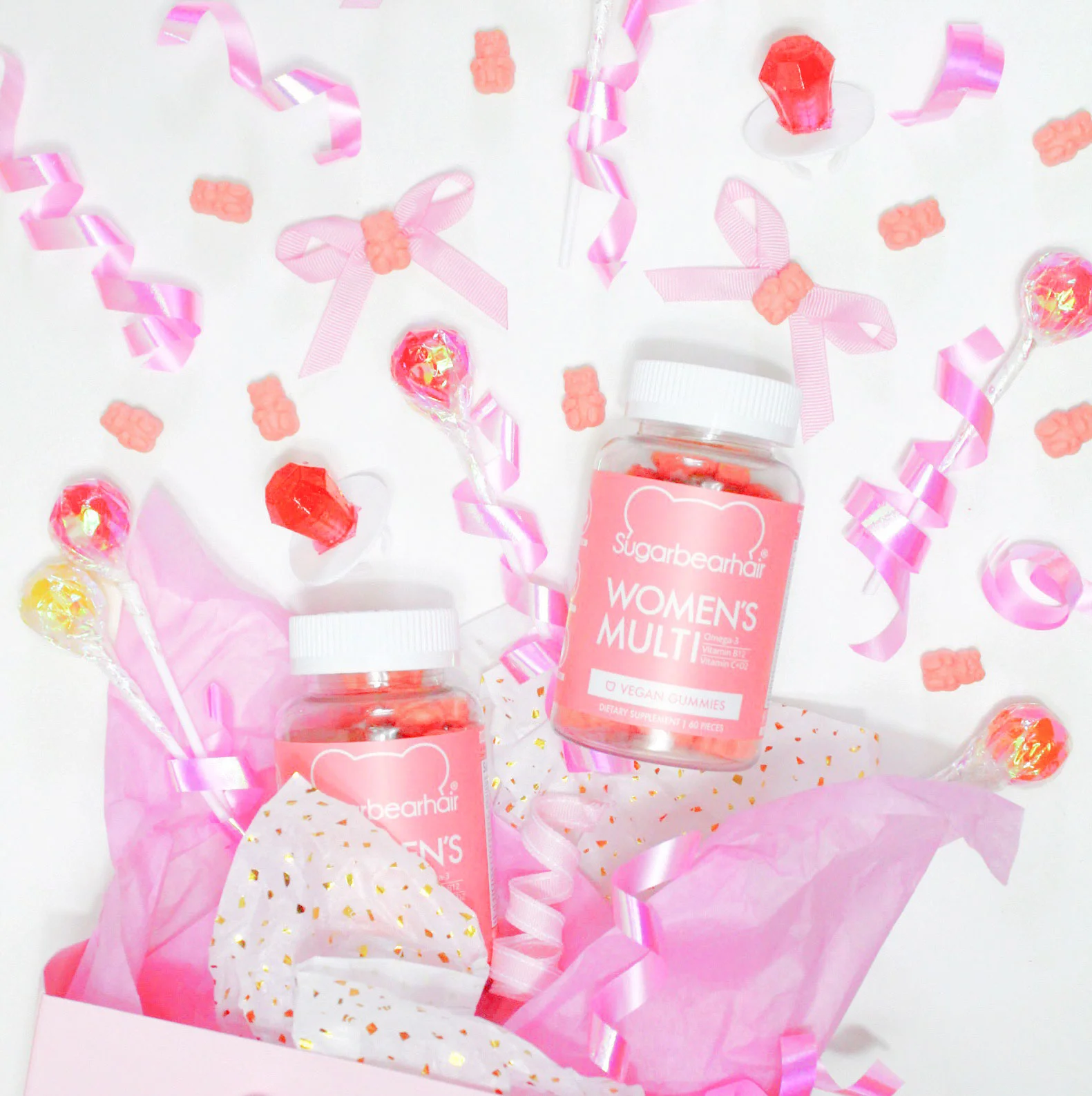 Photo I took of the new Sugar Bear Women’s Multi-Vitamin
