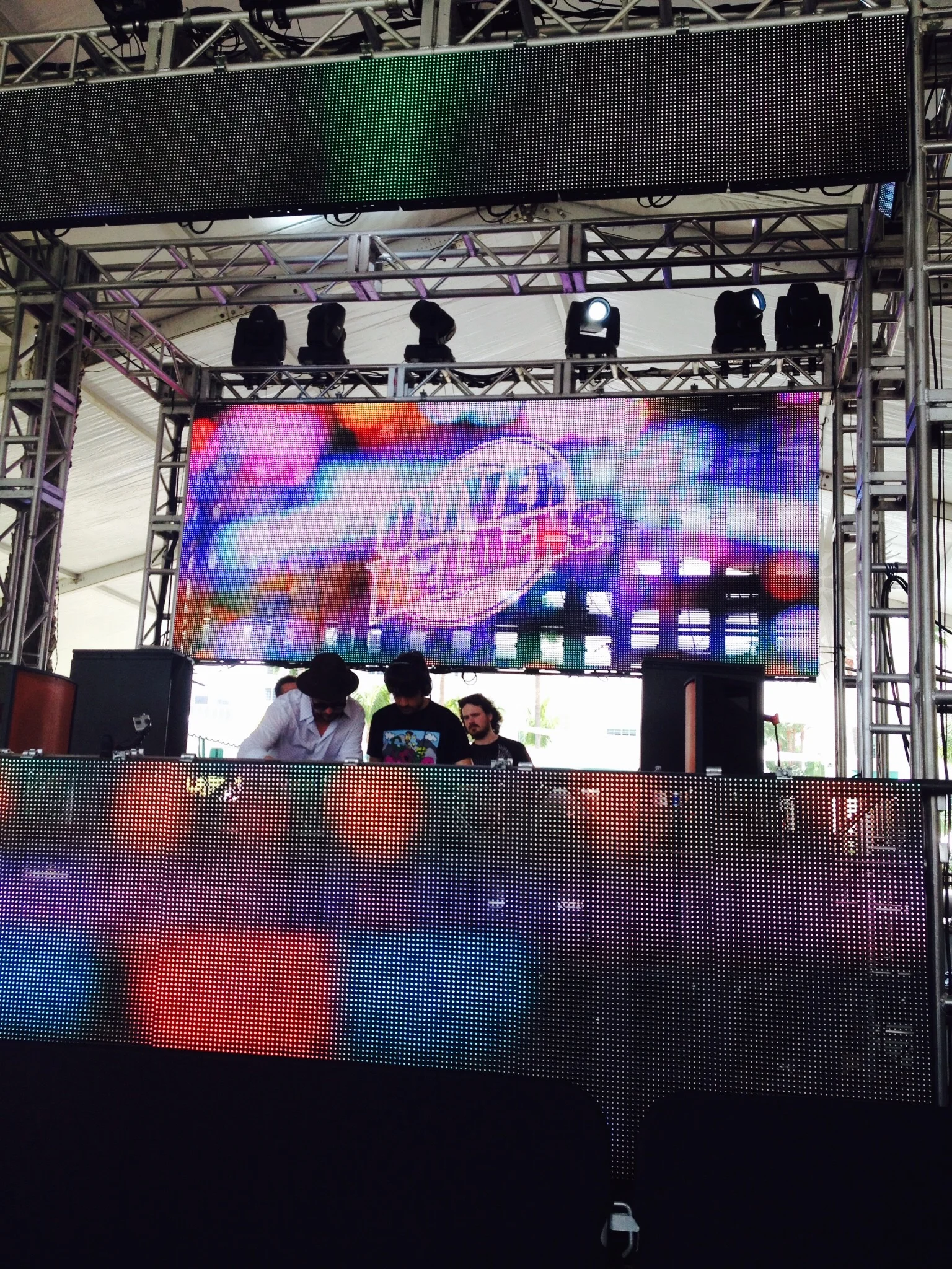 Oliver Heldens spins at the All Gone Pete Tong party. 