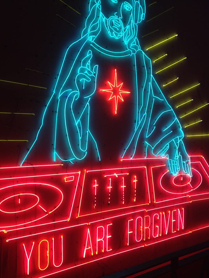 Leave your sins at the door of La Santanera. 