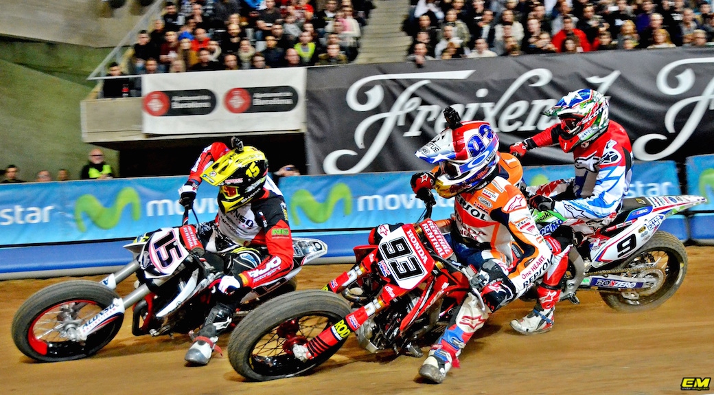 Marc Marquez Racing Flat Track