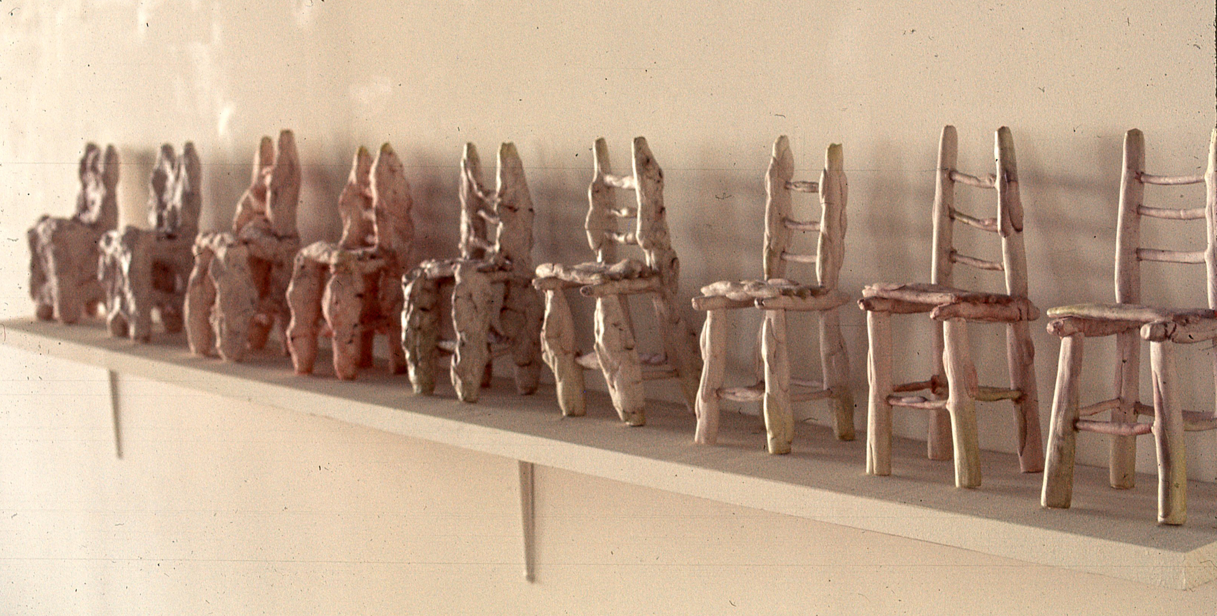 Nine Chairs Consuming Themselves 16x10ft 1977.jpg