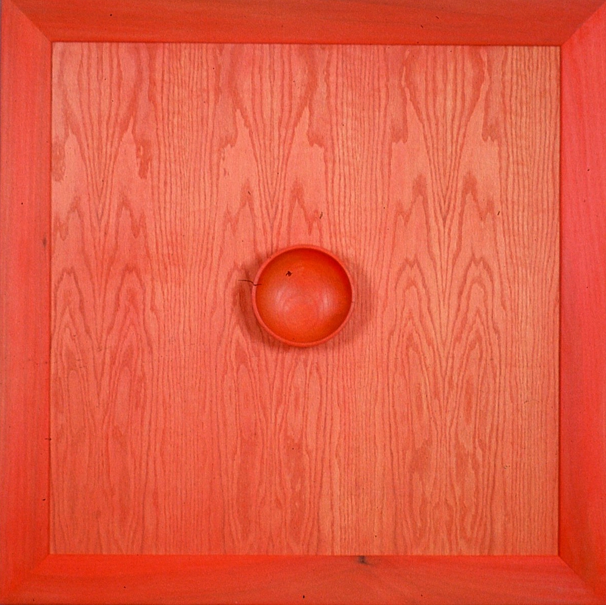 Red 36" X 36" acrylic on wood