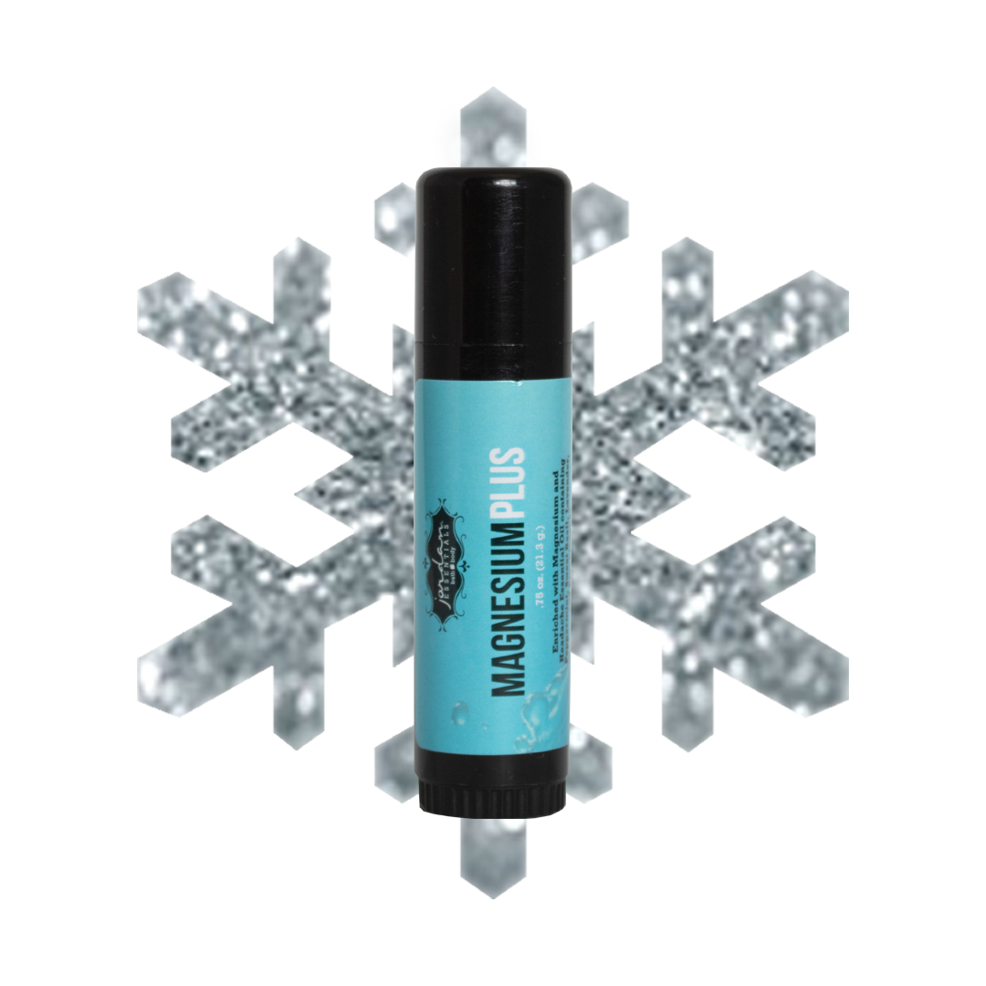 MAGNESIUM STICKS    Best selling stick of solid lotion, 4 powerful essential oils and magnesium. You will want a couple to take care of holiday stress neck!   $14