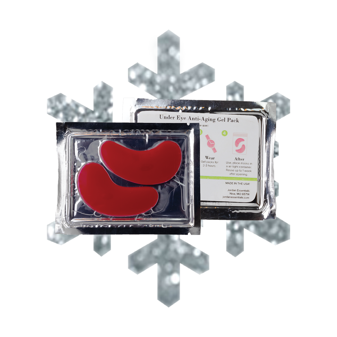 ANTI-AGING EYE GEL PACKS    Holiday parties and late nights at the kids school programs do not have to leave your eyes puffy and red! Grab a pack of collagen eye gel packs for the morning after fresh healthy look.   $5  PER ONE SET