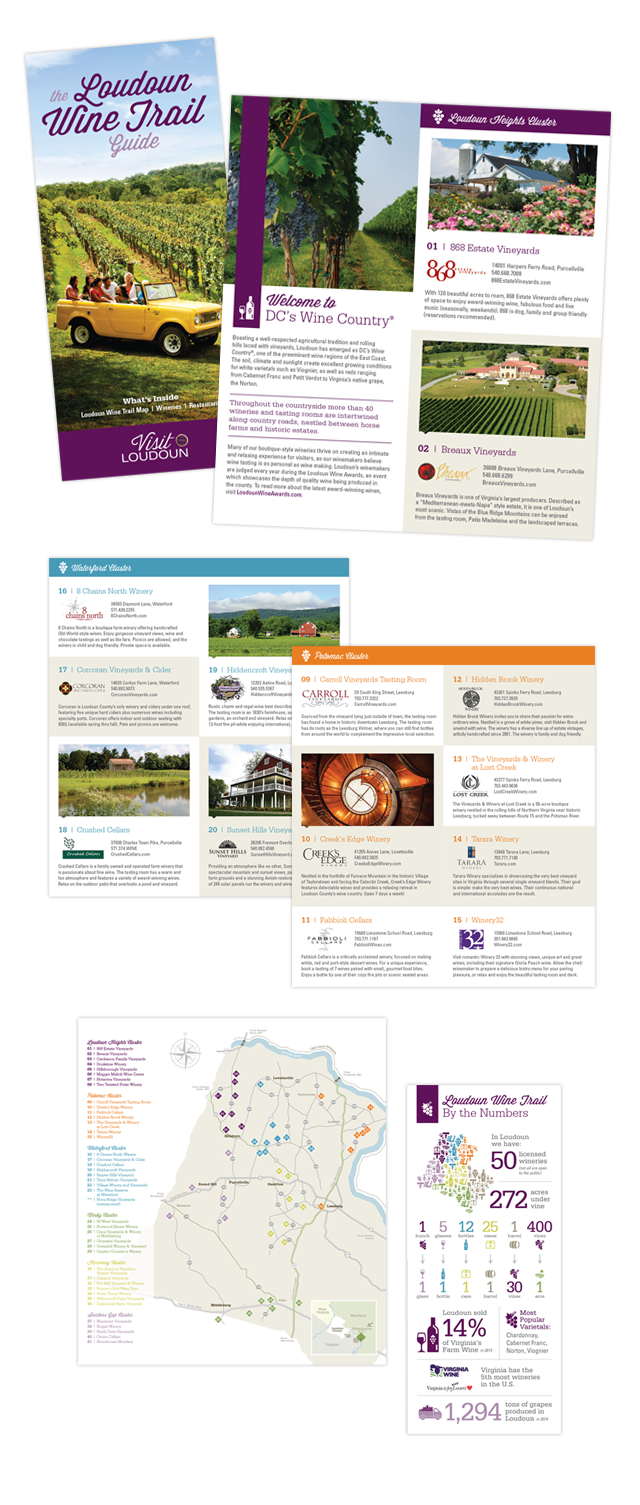 Visit Loudoun Wine Brochure