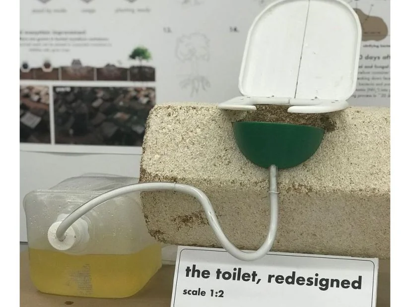 Vancouver Sun: UBC students design compostable toilet made of mushrooms
