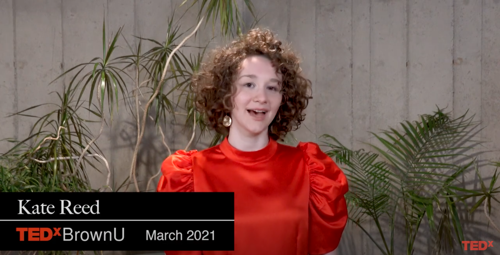 Kate Reed, BDC 2020, gives TEDx talk: Nature as a Choice