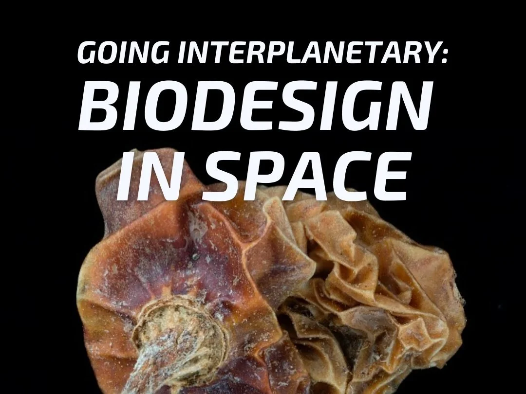Going Interplanetary: Biodesign in Space: 5/4 + 5/11