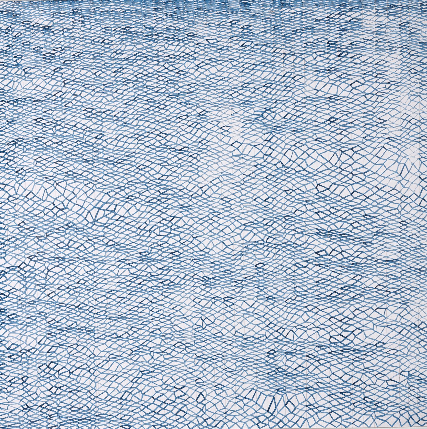 Untitled 2024, acrylic on paper, 56"x 42"
