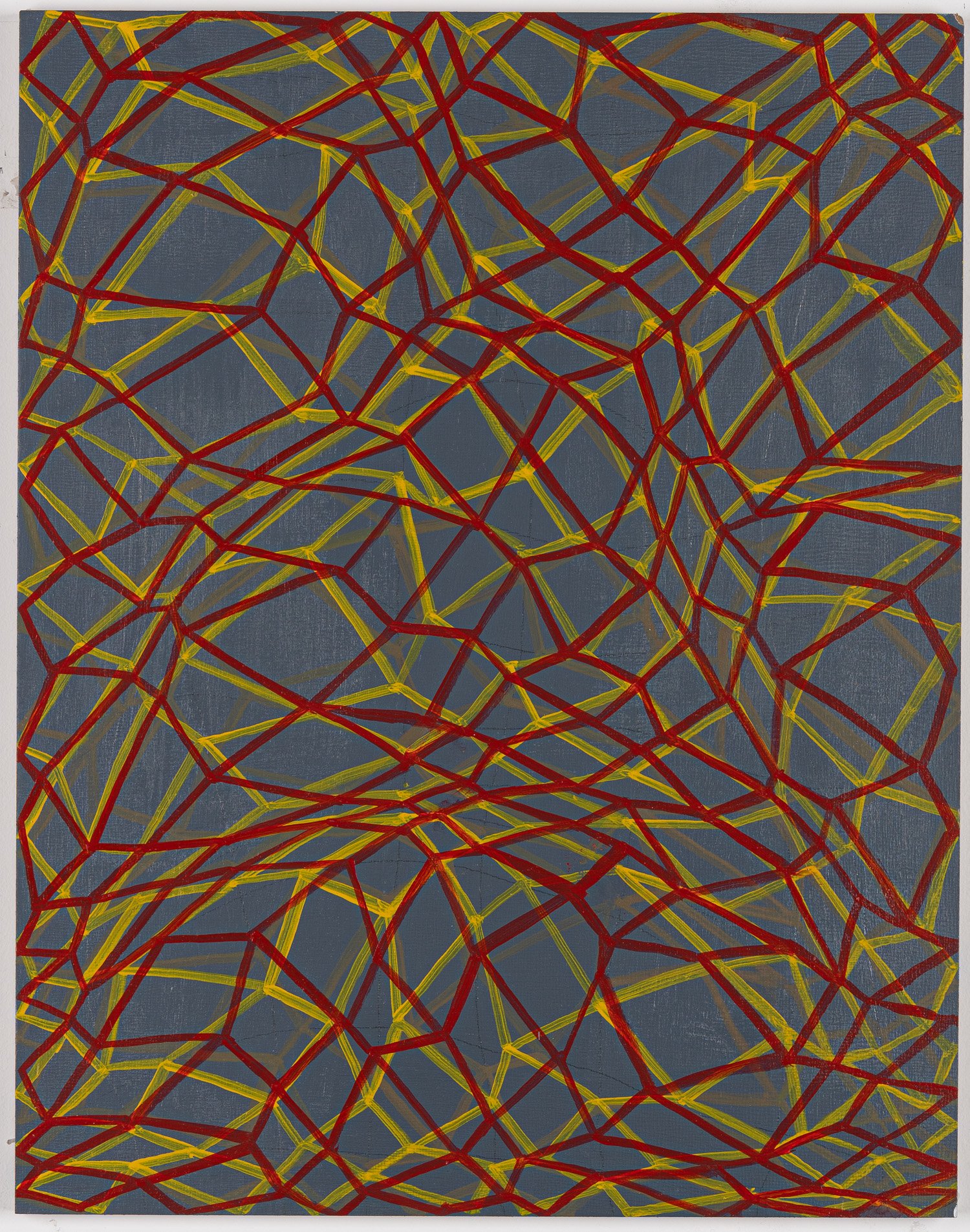 Untitled 2024, acrylic on panel, 20"x 16"
