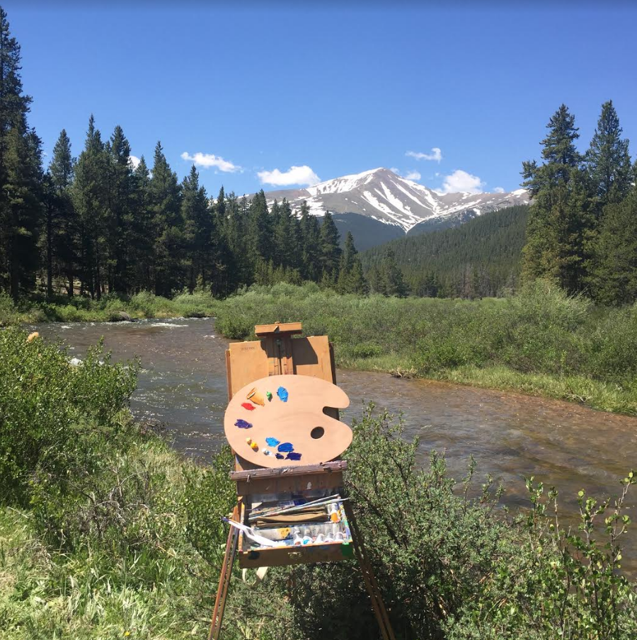 Painting Mount Elbert