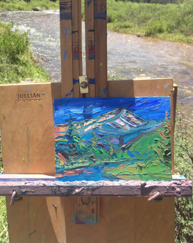 Plein air painting: Looks romantic, actually hardcore af