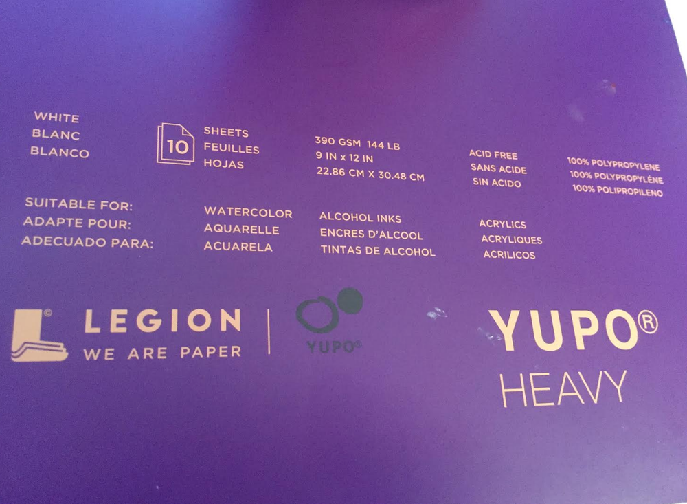 Medium Moment Oil on Yupo — Becky Jewell