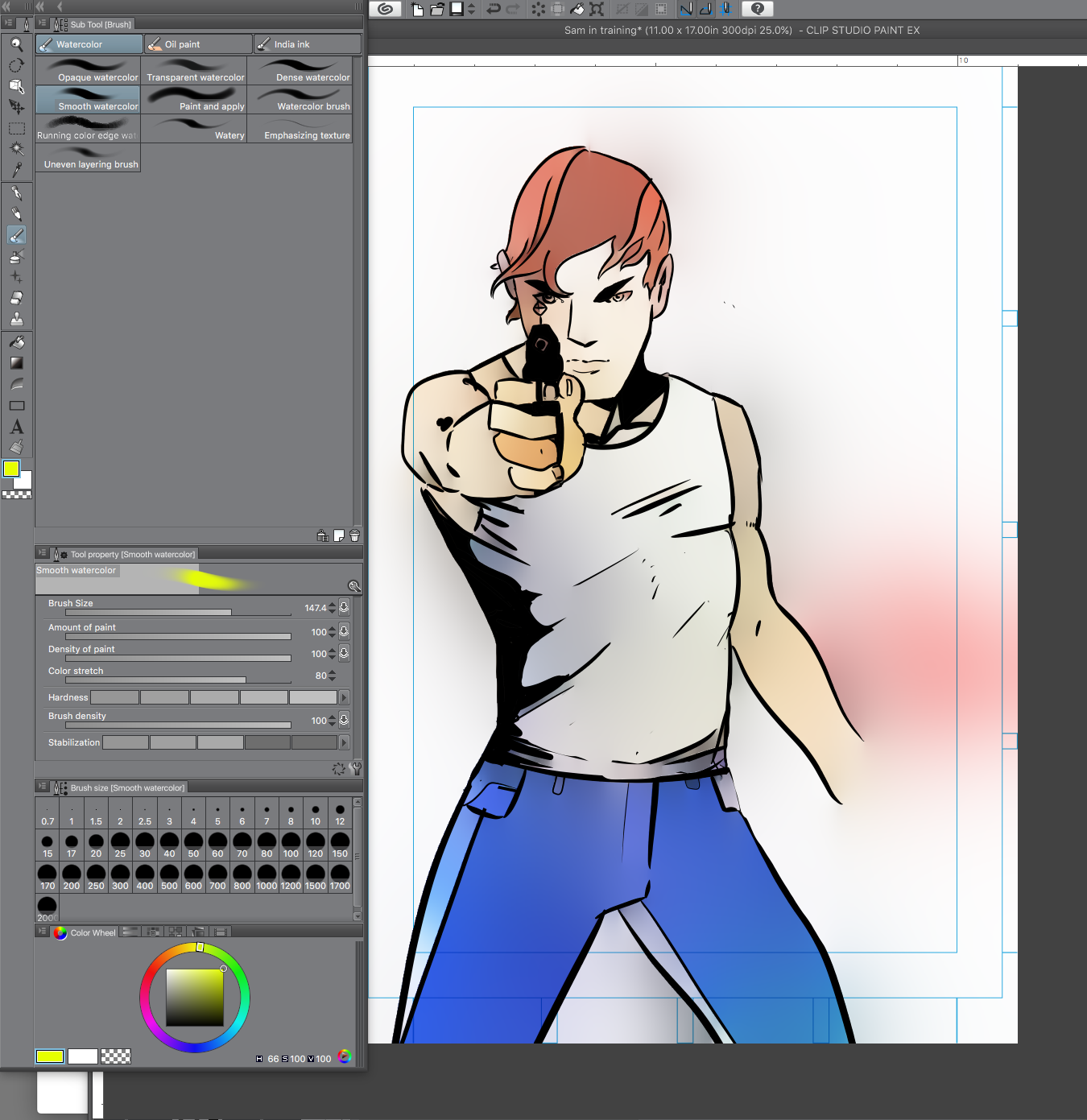 Clip Studio Paint 1 8 5 Colorize Feature Becky Jewell