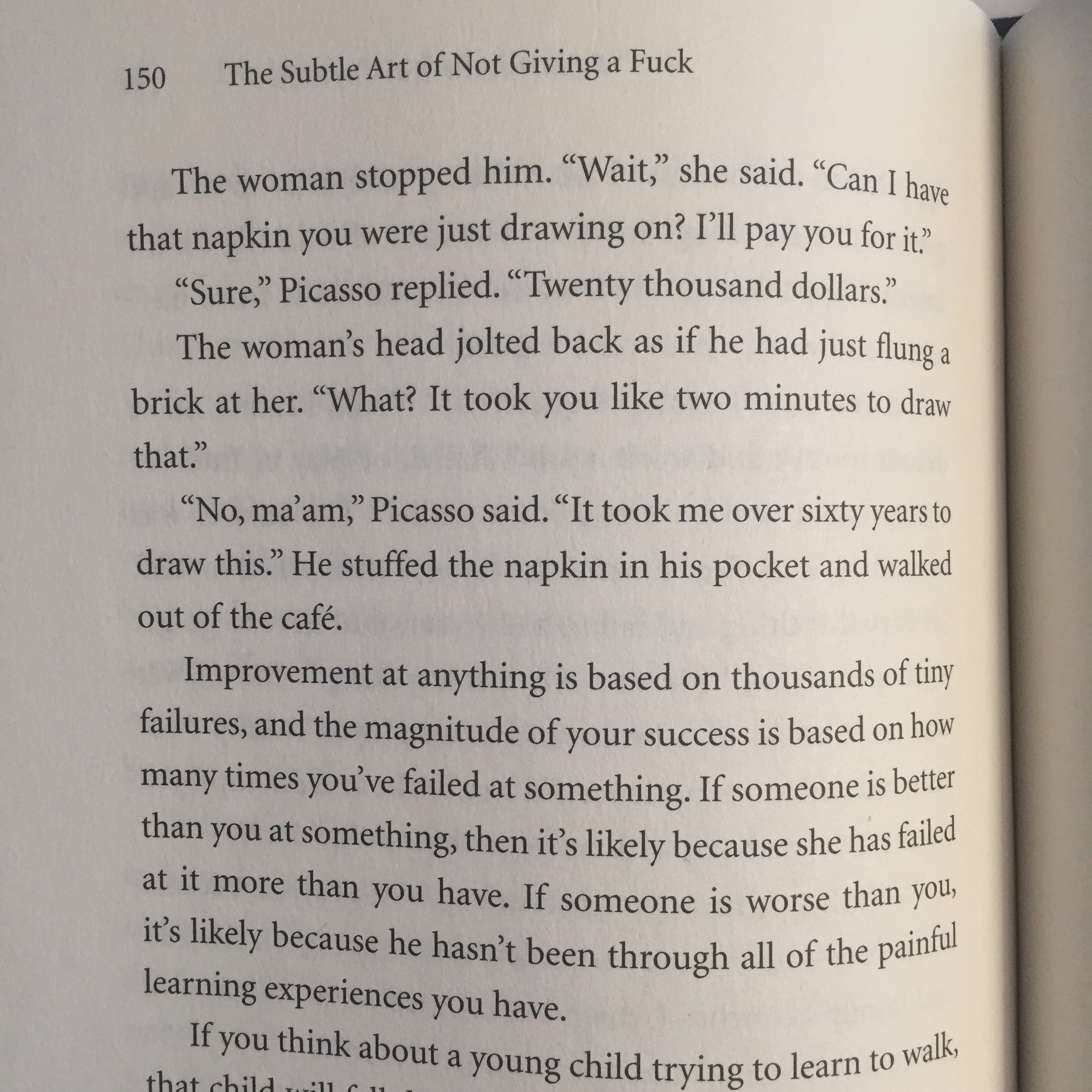 Art Reads: The Subtle Art of Not Giving a Fuck — Becky Jewell Art Reads: The Subtle Art of Not Giving a Fuck — Becky Jewell