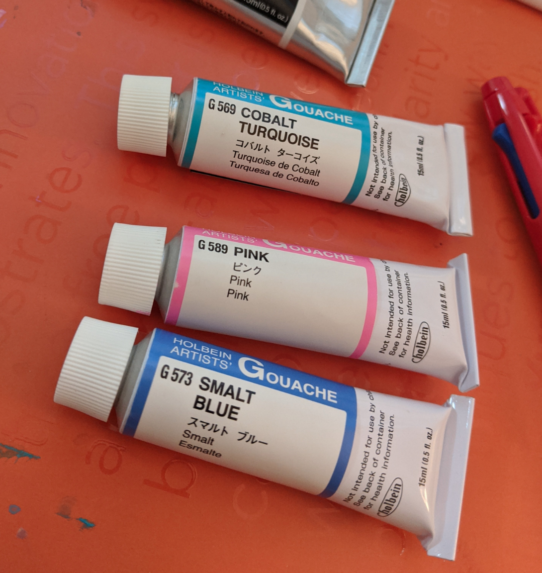 Holbein Gouache 15ml Color Mixing Set 5