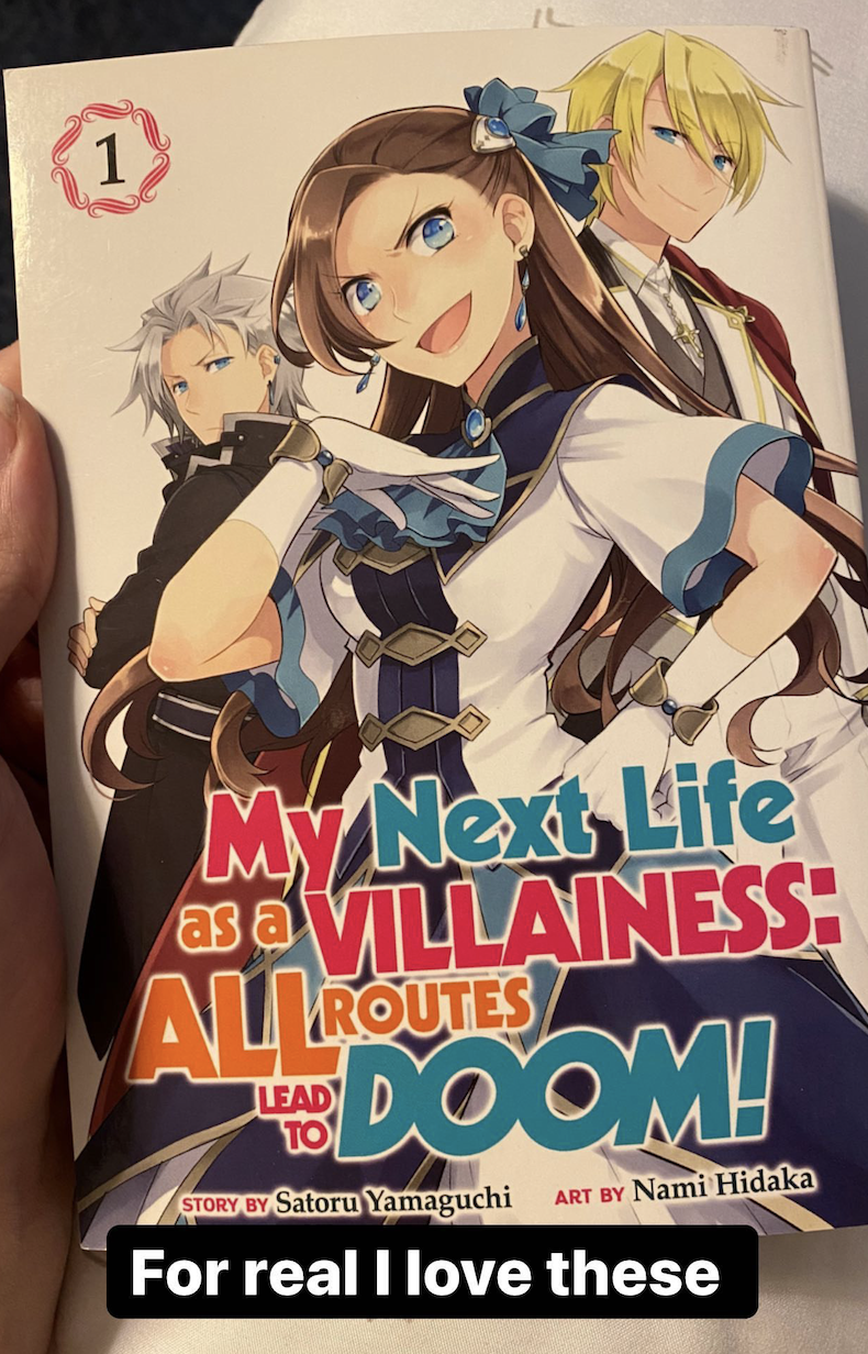 Manga  My Next Life as a Villainess: All Routes Lead to Doom