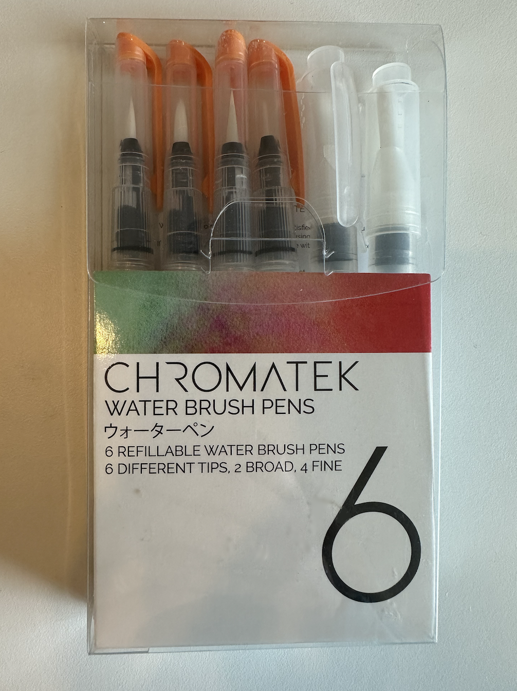 Chromatek Water Brush Pens — Becky Jewell