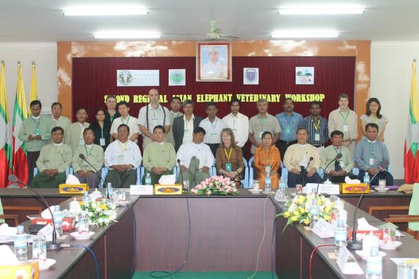 Second Regional Asian Elephant Veterinary Workshop Participants