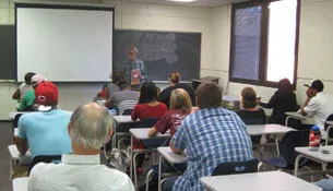 Richard Lair presents at University of Arkansas, Little Rock