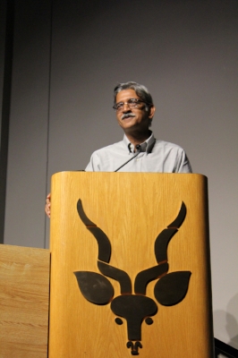 Dr. Sukumar during his presentation