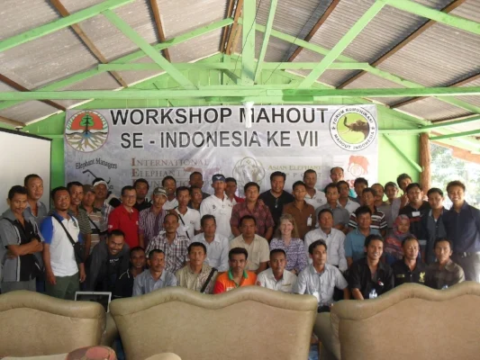 A wonderful group photo of all workshop participants, until next year!