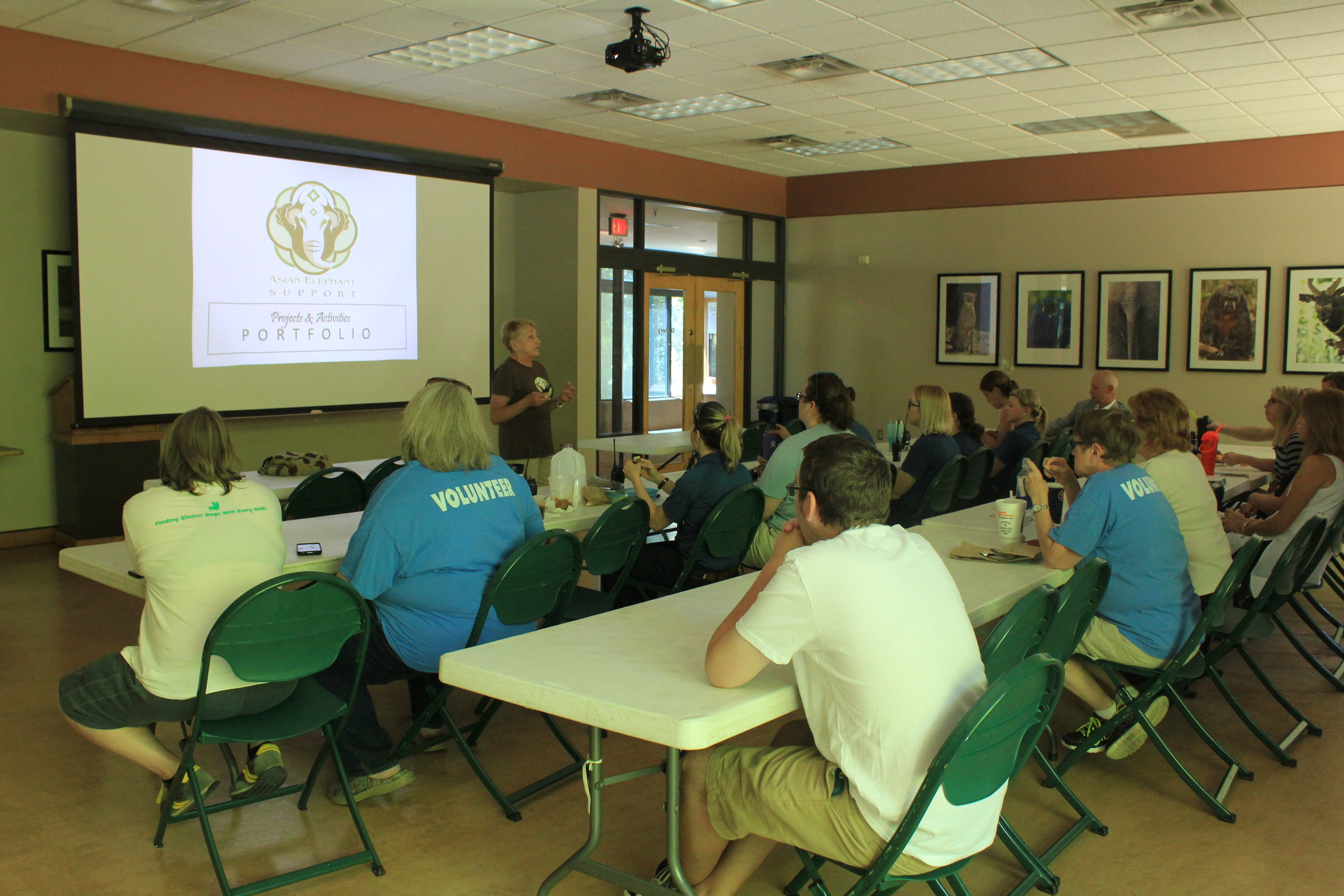 presenting at Nashville Zoo