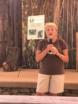 Linda presenting