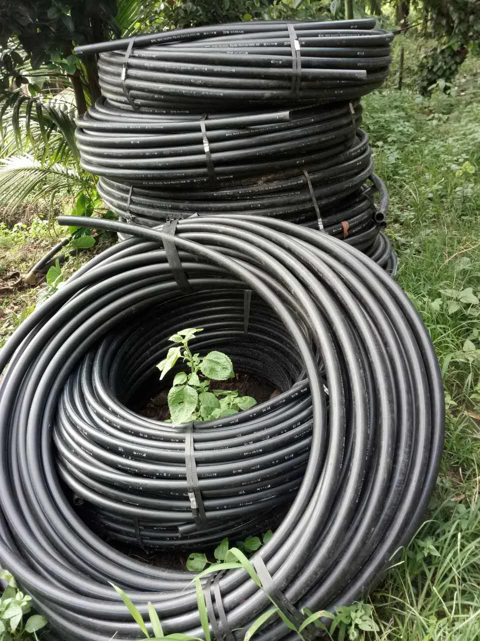 HDPE piping supplies for the water systems