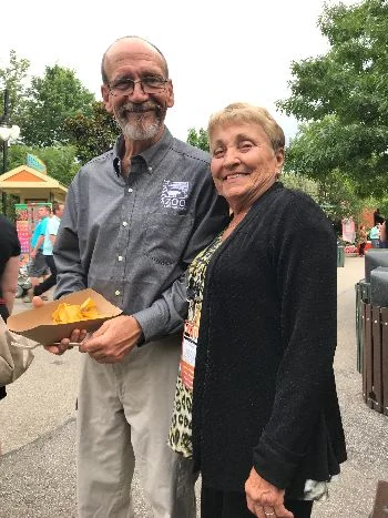 Val Nastold and President Linda Reifschneider