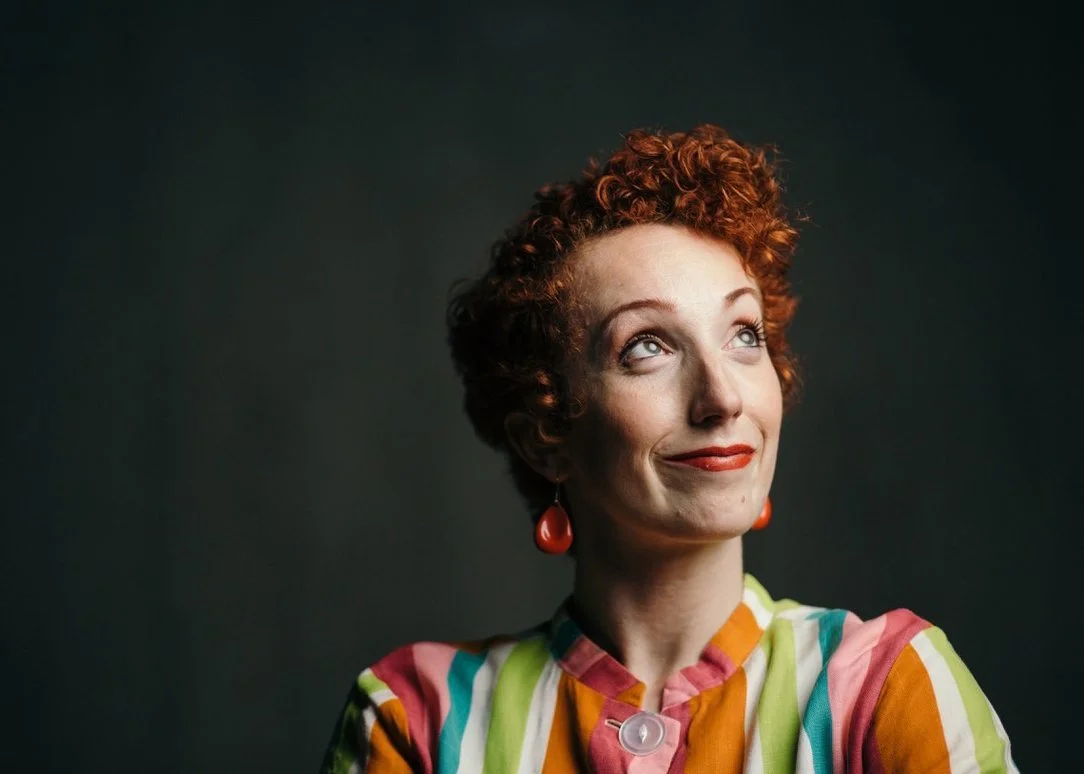 Jillian Meyers, choreographer, performer, and member of The Seaweed Sisters, known for her expressive physicality and sharp timing