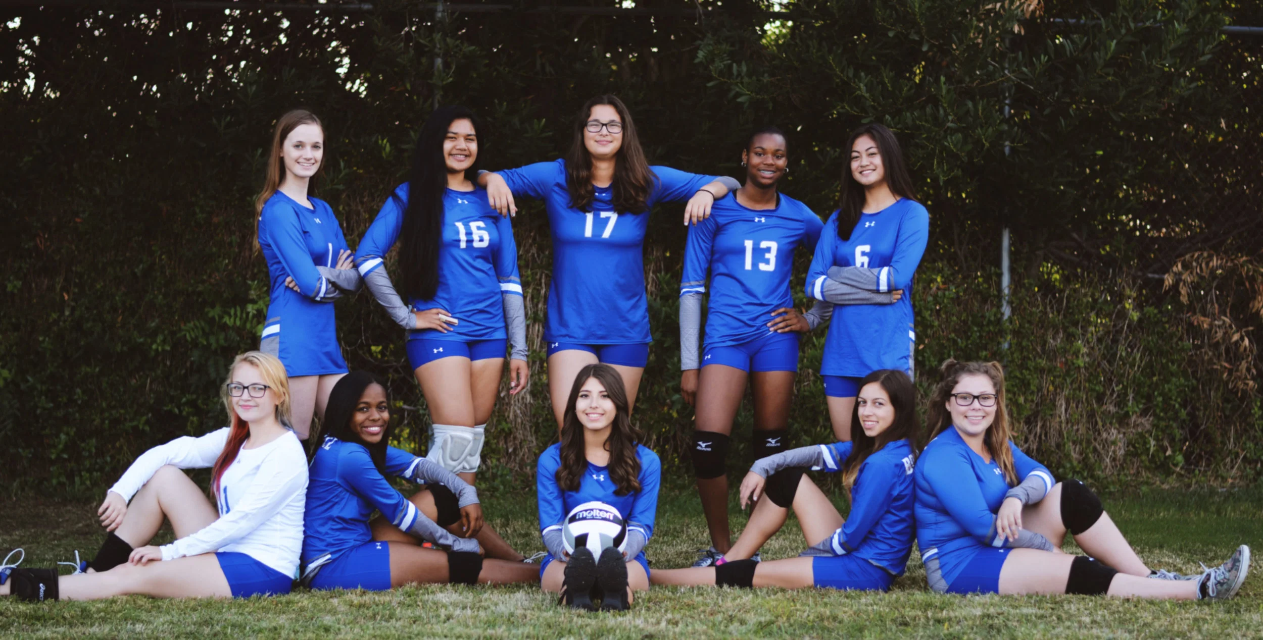 Isabella Rehder, MiaCai Meluat, Ashlin Smith, Najia Lamb, Christiana Pineda, Elizabeth Snyder, Victoria Luckie, Daisy Cruz, Coral Walters, Alexandra Beker. Photo by: Elizabeth Snyder