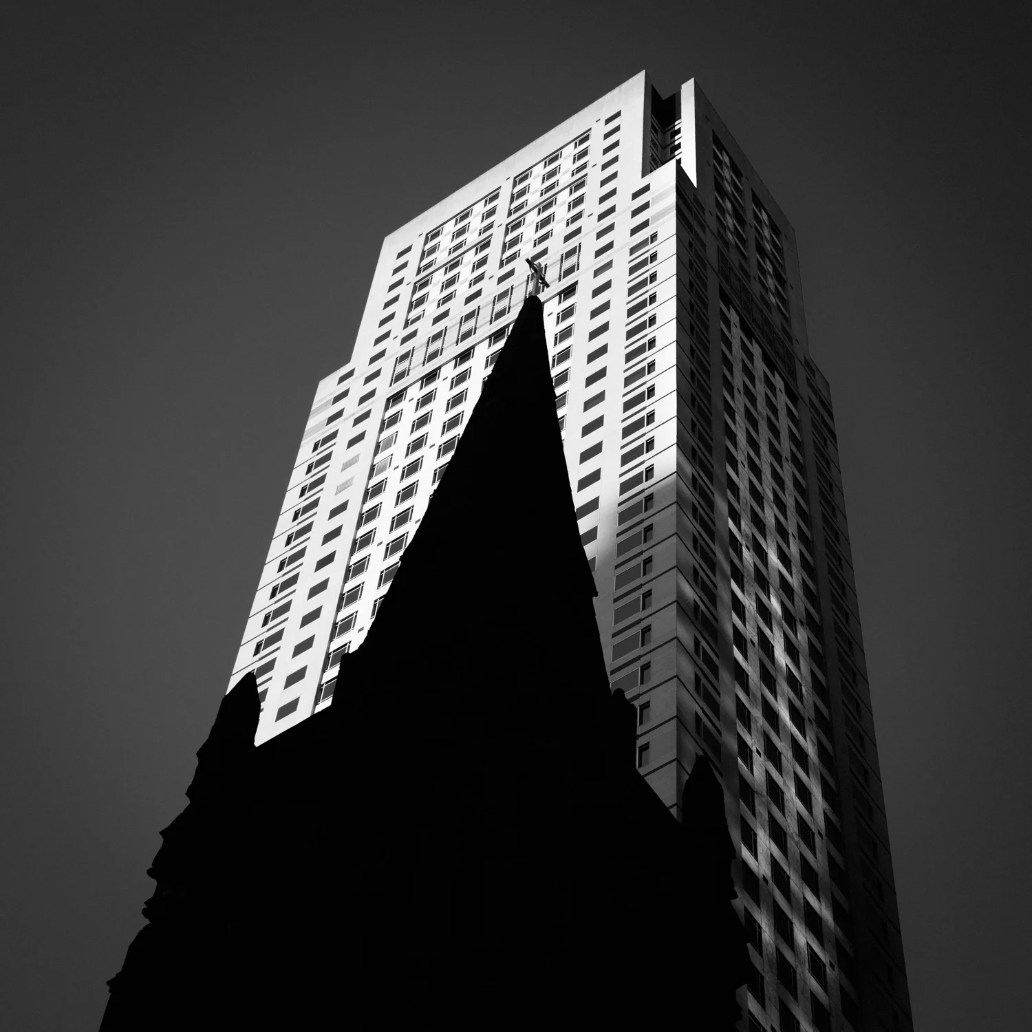 Saint Patrick's Silhouette - NYC
