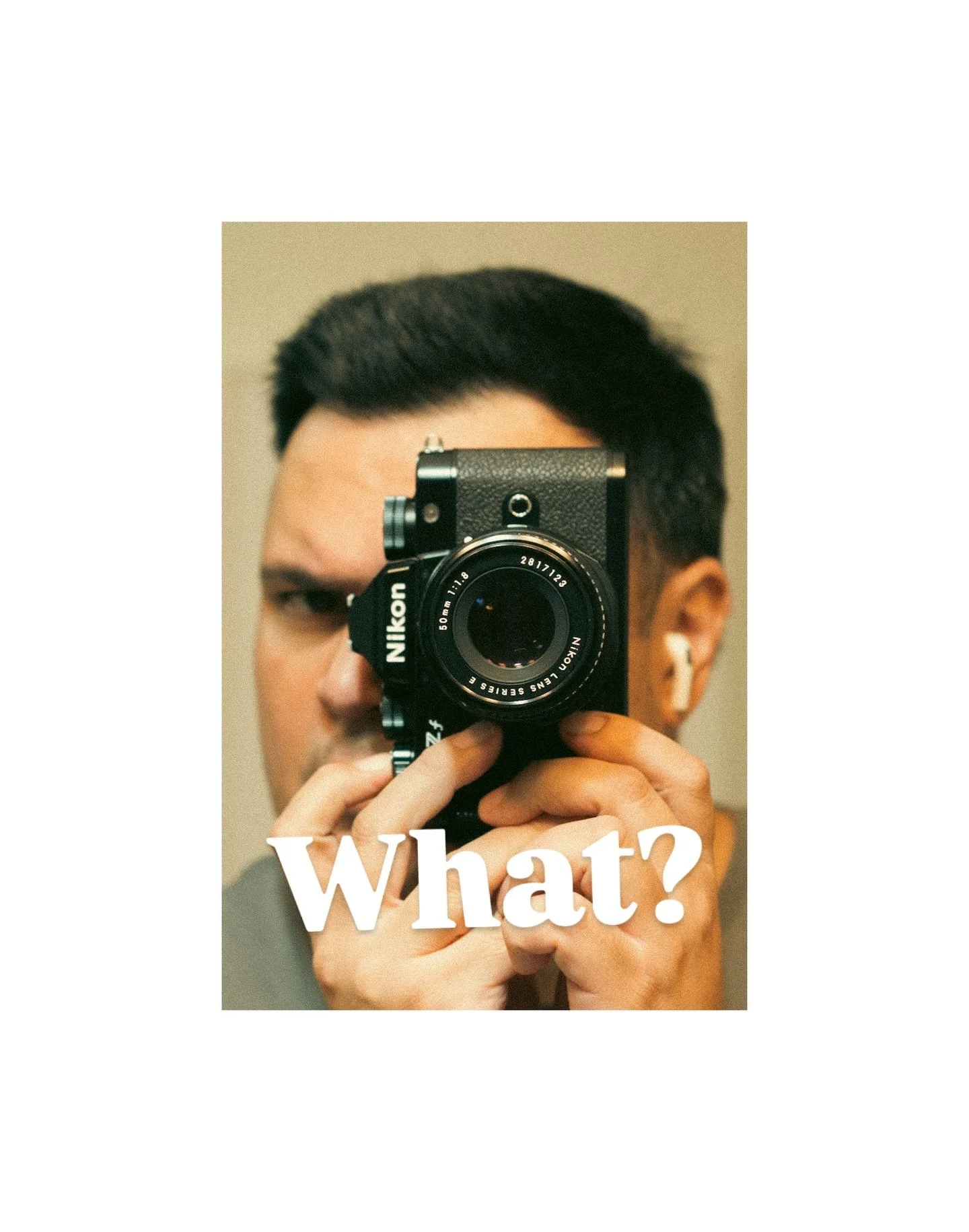 Sometimes my mind tells me I&rsquo;m a hack and I just say What?!