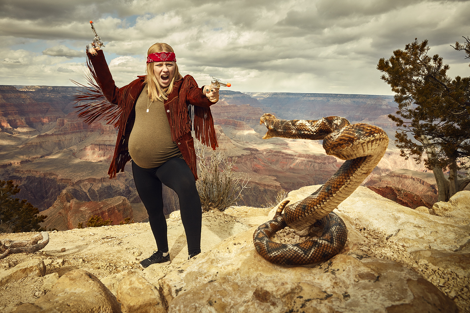 35 weeks- Rattlesnake Hunting 