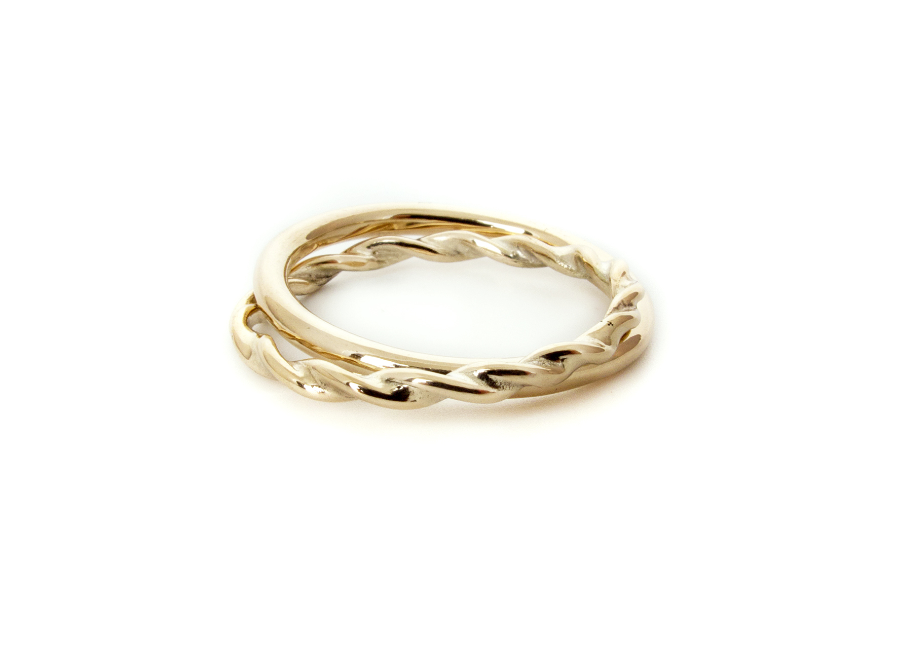 gold rope ring