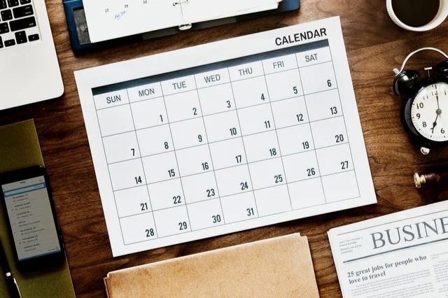 2. CHOOSE A CONVENIENT TIME…