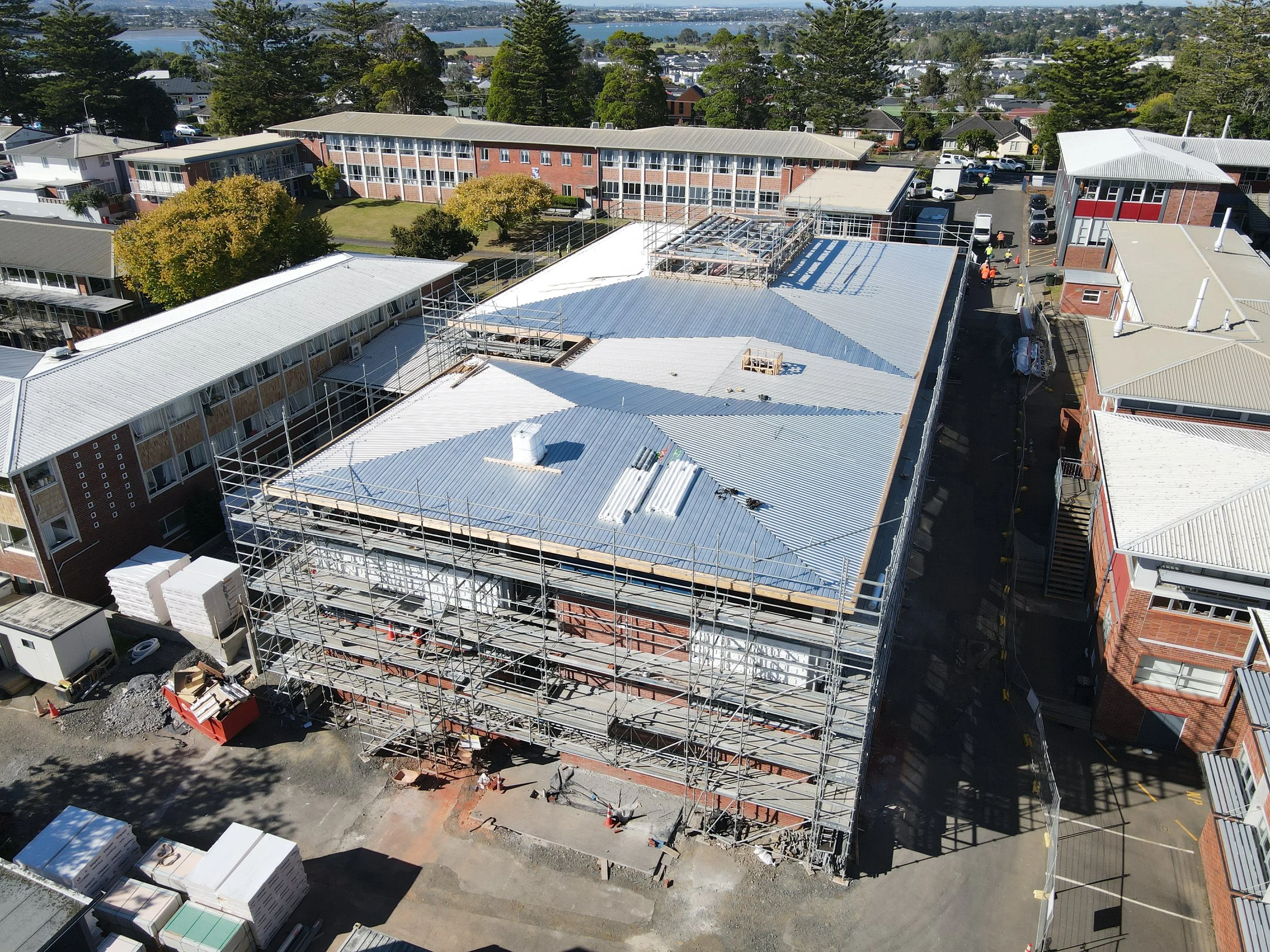 Structural engineering project for Sacred Heart College Science Centre in Auckland by KK Structures Limited