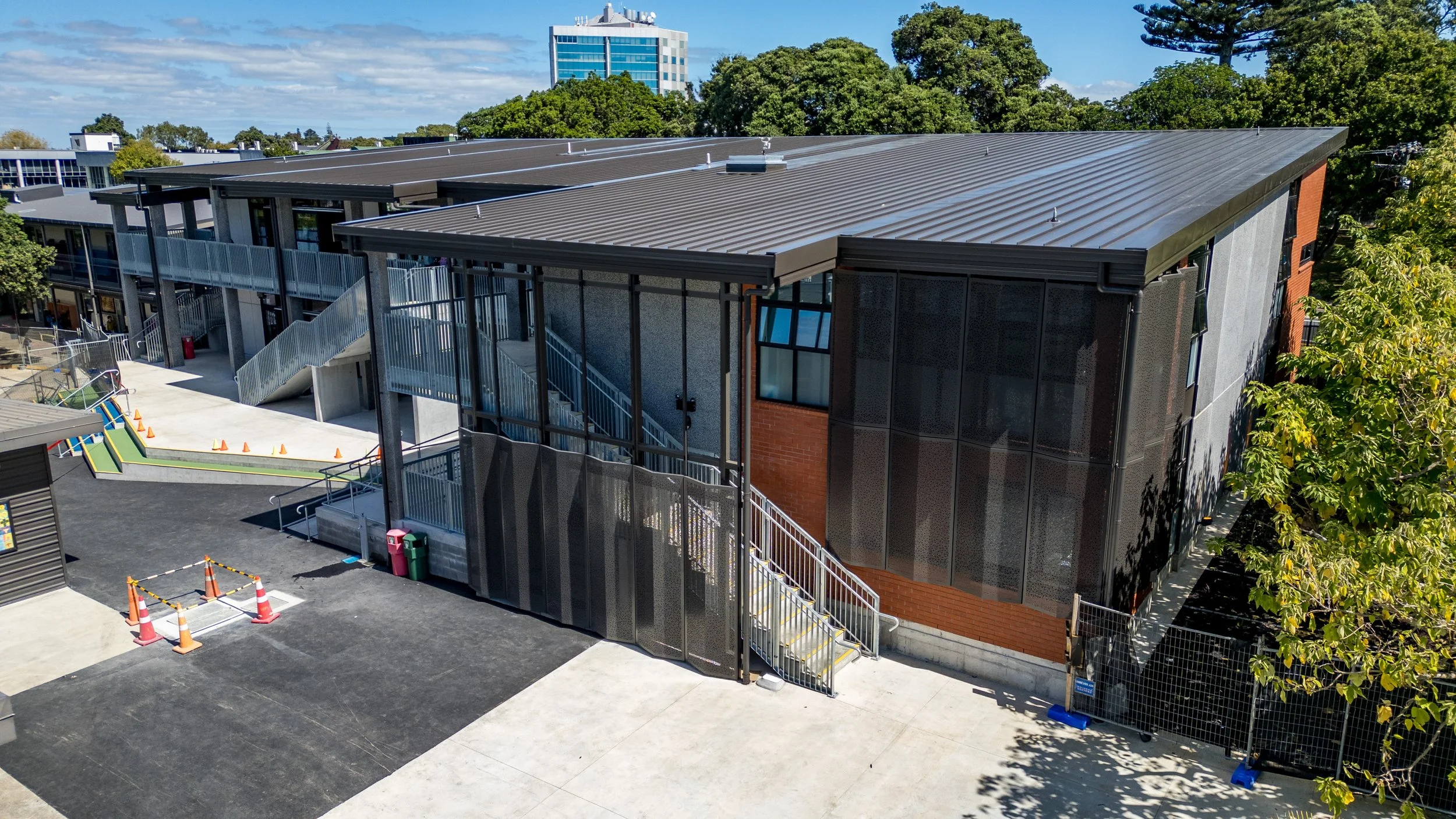 Structural Engineering project for St Joseph's Otahuhu Primary, new main classroom block, in Otahuhu, Auckland, by KK Structures Limited