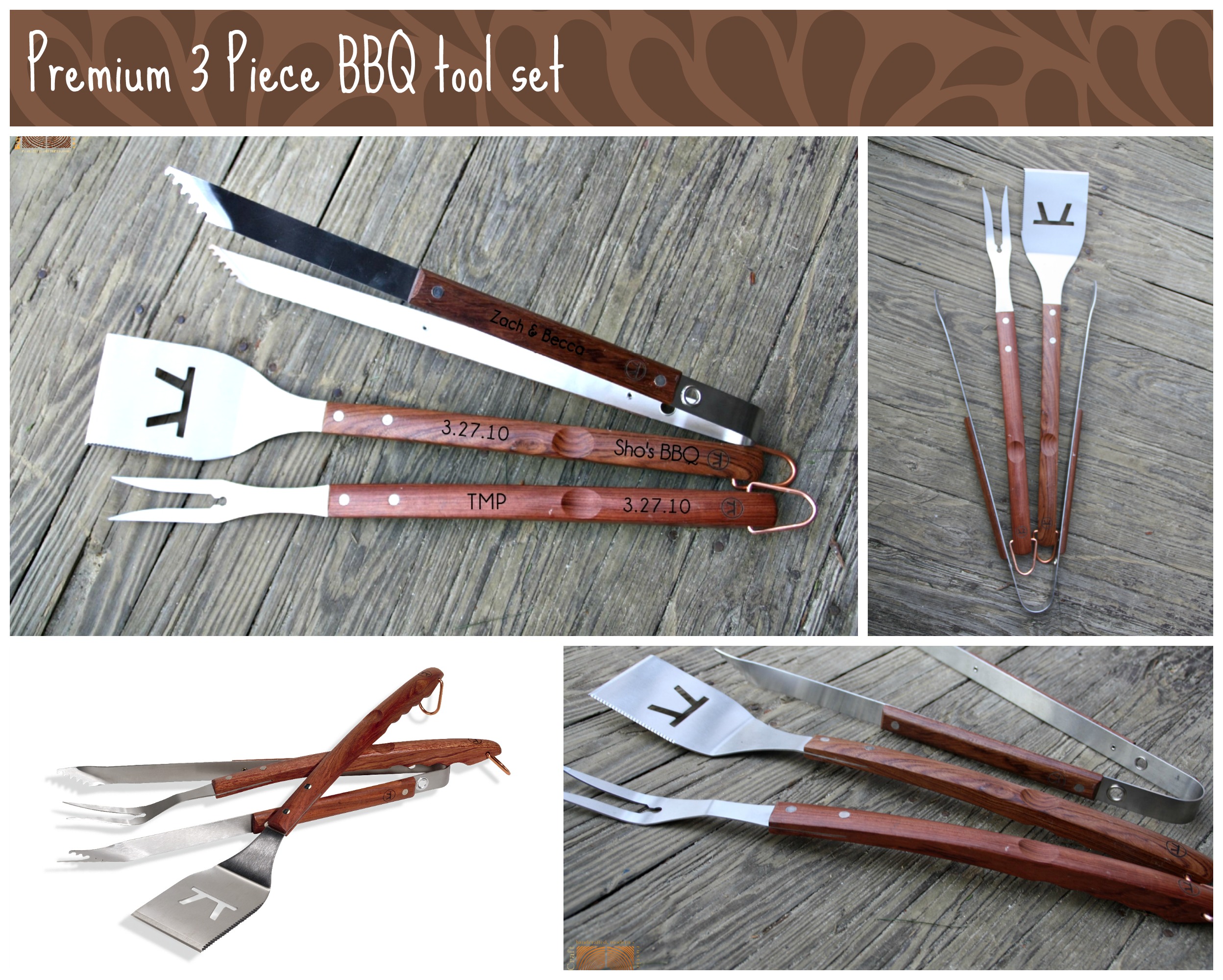 Premium Dark BBQ Set