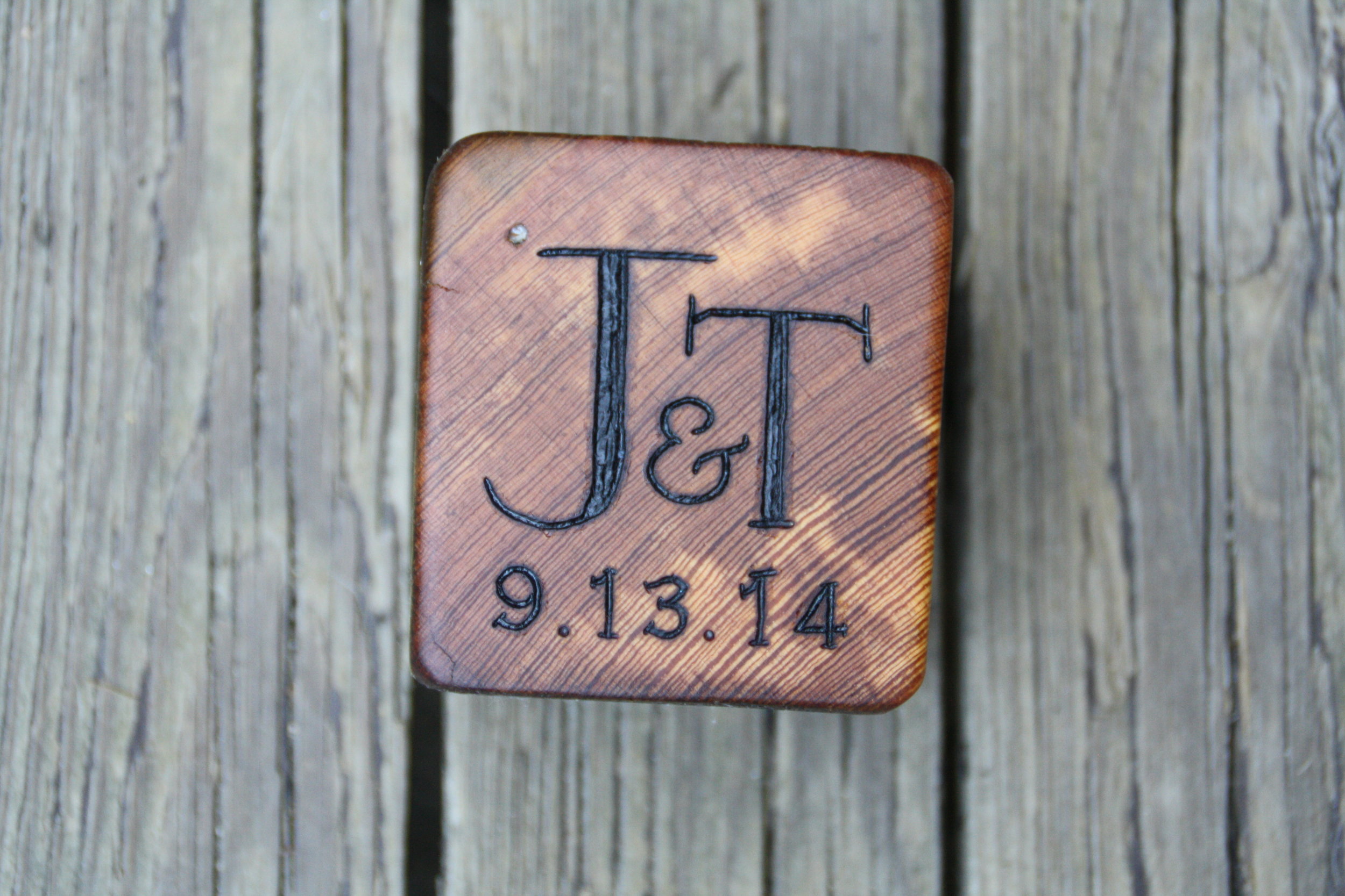 Personalized Ring Box