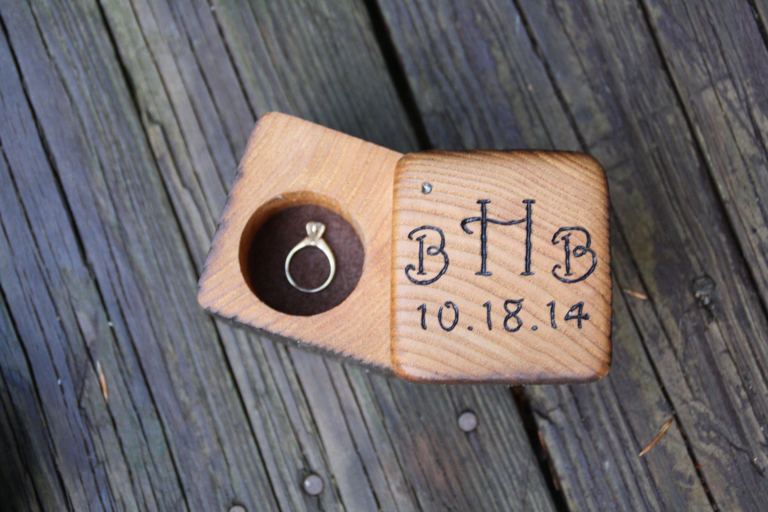 Personalized Ring Box